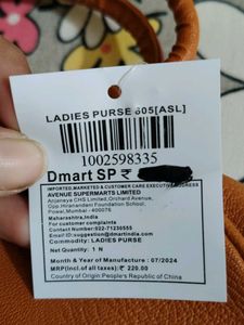 Dmart SP LADIES PURSE BRAND NEW AND ALL DETAIL
