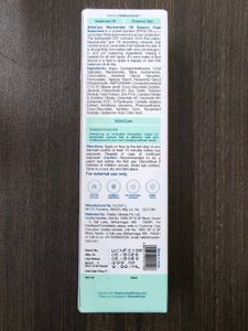 Wishcare Niacinamide Oil Balance Fluid Sunscreen