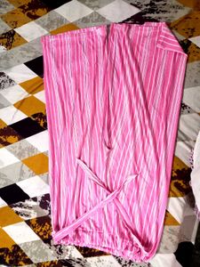 Pink Striped Palazzo