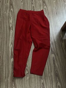 Elegant Red Embroidered Kurta