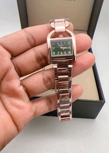 Fossil Watch - Two-Tone Elegance