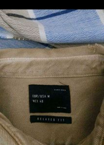 Distressed Tan Western Shirt