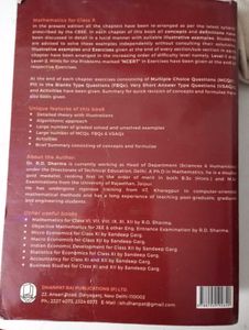 Mathematics Class X by R.D. Sharma
