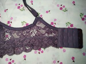 Lace Trimmed Padded Bra