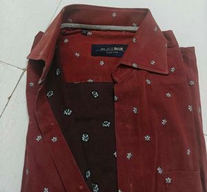 Jade Blue Men's Slim Fit Printed Casual Shirt
