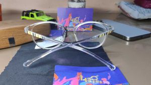 Clear Round Frame Glasses
