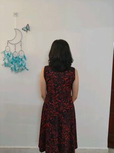 Crimson Nocturne Dress