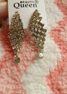 Elegant Crystal Dangle Earrings
