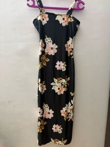 black prom dress , middi