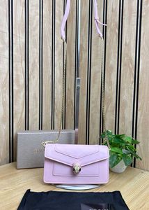 Bvlgari Serpenti Pink Shoulder Bag