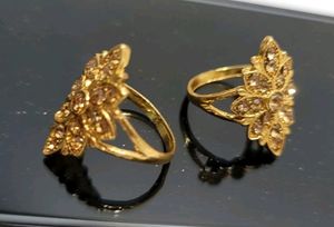 Set 2...1 Gram Gold Rings &amp; Chain