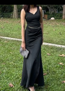 Elegant Black Maxi Dress