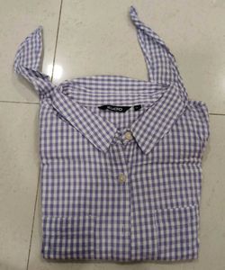 Cute Gingham Check Shirt