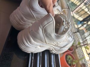 White Chunky Sneakers