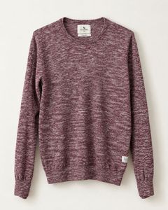 Maroon Marl Knit Sweater