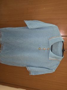Light Blue Polo T-Shirt