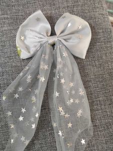 Sparkly Star Hair Bow