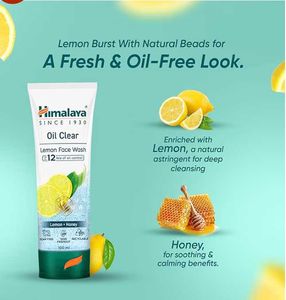 Himalaya Oil Clear Lemon Face Wash