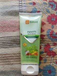 Krishna's Neem Face Wash with Haldi & Kesar