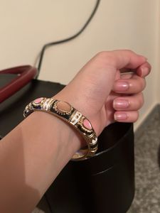 Boho Enamel Bangle Bracelet