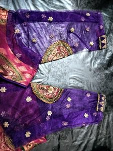 New, Unused Banarasi Pattu Blouse