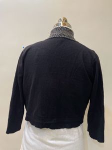 Black Cropped Jacket