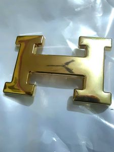 Hermes Logo Gold Belt Buckle