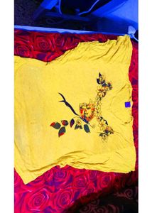 Tshirt With Dhoti Set