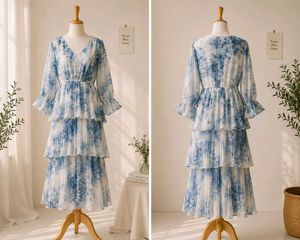 Bohemian Tiered Maxi Dress