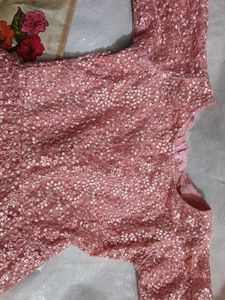 Sparkling Pink Ethnic Gown