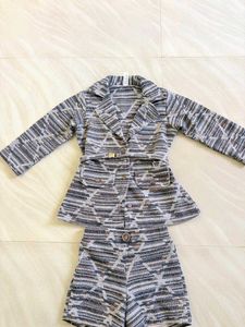 Chic Co-ord Set - Jacket &amp; Shorts