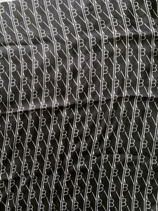 Stylish Black &amp; White Printed Scarf