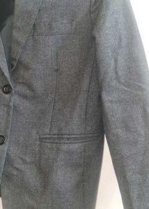 Classic Grey Blazer Jacket
