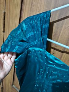 Elegant Teal Evening Gown