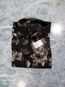 Alberto Branded Floral Shirt 4XL