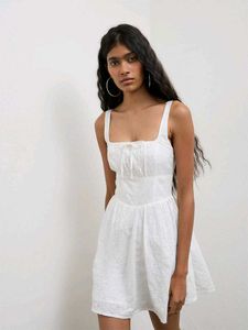 Westside White Mini Dress