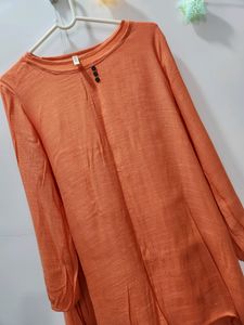 Beautiful Indo Western Kurti Get Free Pink Top