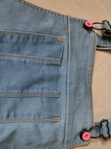 SALE - Allen Solly Denim Pinafore
