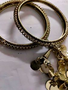 Antique silver Tone Bangles♥️✨