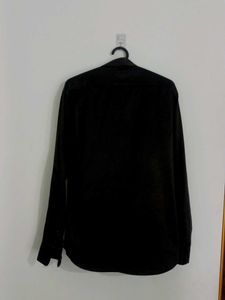 Men's Black Long Sleeve Shirt