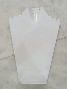 White Jewelry Display Stand