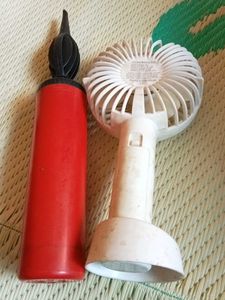 Portable Mini Fan & Balloon Pump