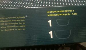 Borosil Glass Bowls