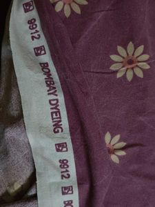 Beautiful Purple Floral Bedsheet Set