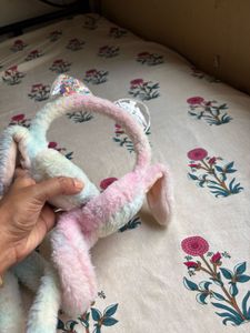 Cute Fuzzy Bunny Earmuffs