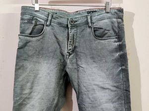 Men's denim light green jeans pant