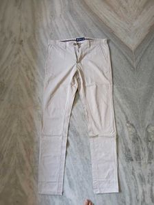 Men's Beige Chinos
