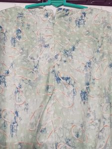 Light Green Printed Kurta