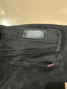 Black Flare Leg Jeans