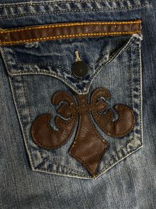 VINTAGE LEATHER JEANS